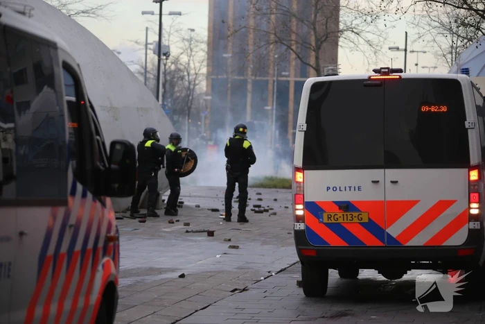Demonstratie loopt uit de hand