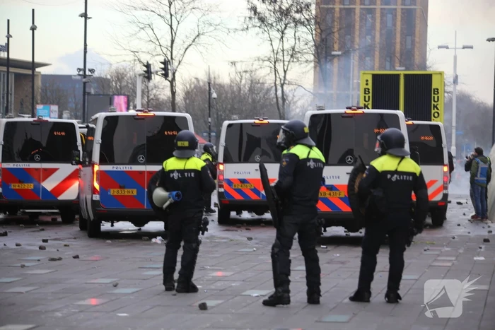 Demonstratie loopt uit de hand