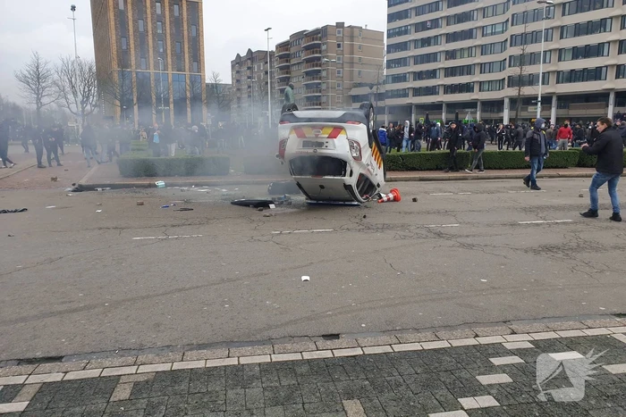 Demonstratie loopt uit de hand