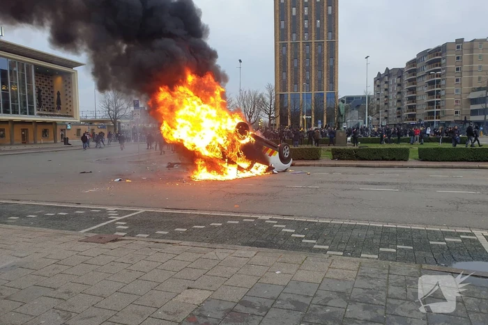 Demonstratie loopt uit de hand