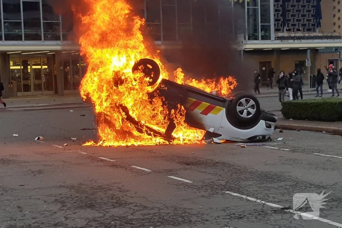 Demonstratie loopt uit de hand