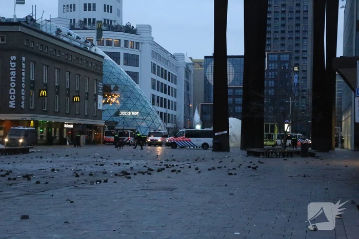 Demonstratie loopt uit de hand