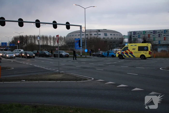Vijf voertuigen betrokken bij verkeersongeval