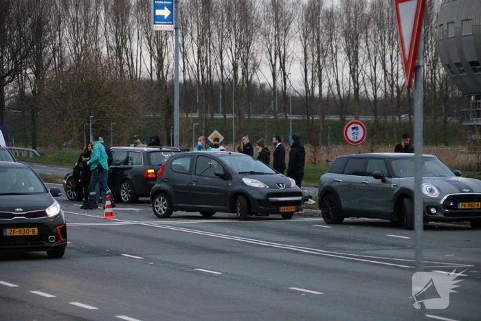 Vijf voertuigen betrokken bij verkeersongeval