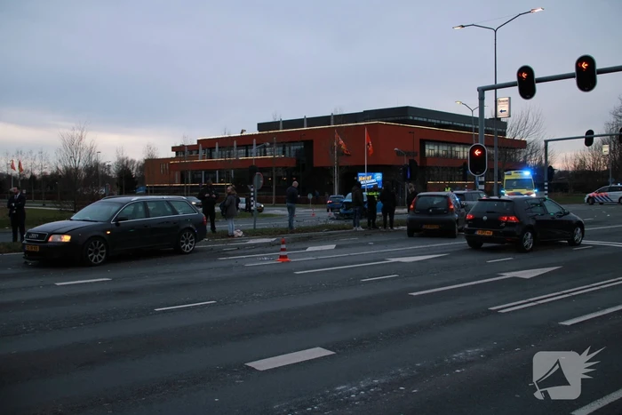 Vijf voertuigen betrokken bij verkeersongeval