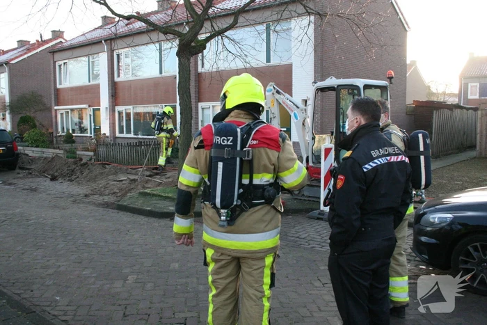 Wederom gasleiding geraakt bij aanleg van glasvezel