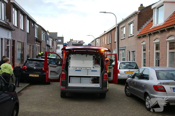 Onderzoekk naar gaslucht in woning