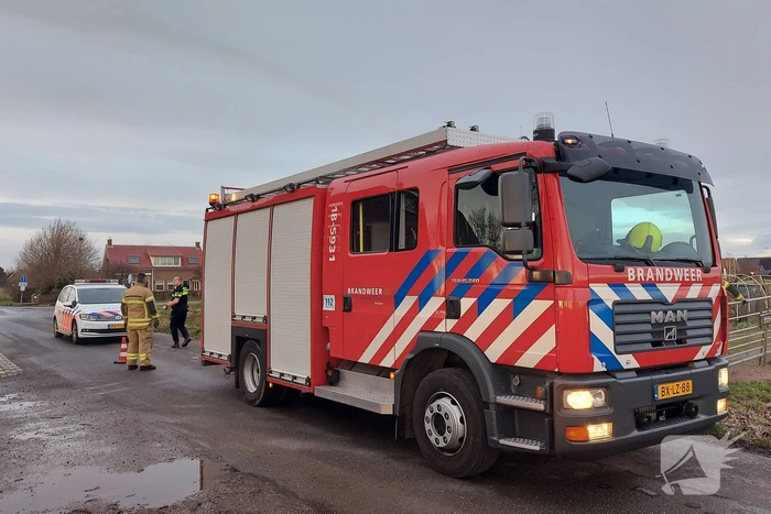 Kas verwoest door brand Moestuinvereniging
