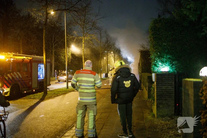Bezorgscooter De Beren gaat in vlammen op