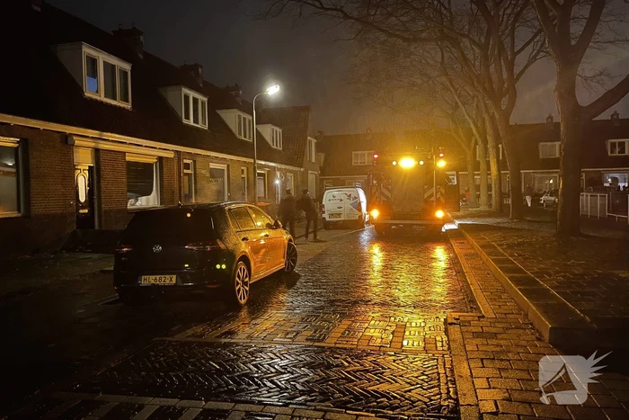 Auto vat vlam in Soesterkwartier