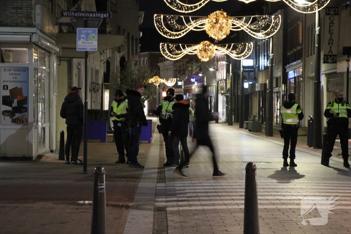 Politie controleert personen in binnenstad