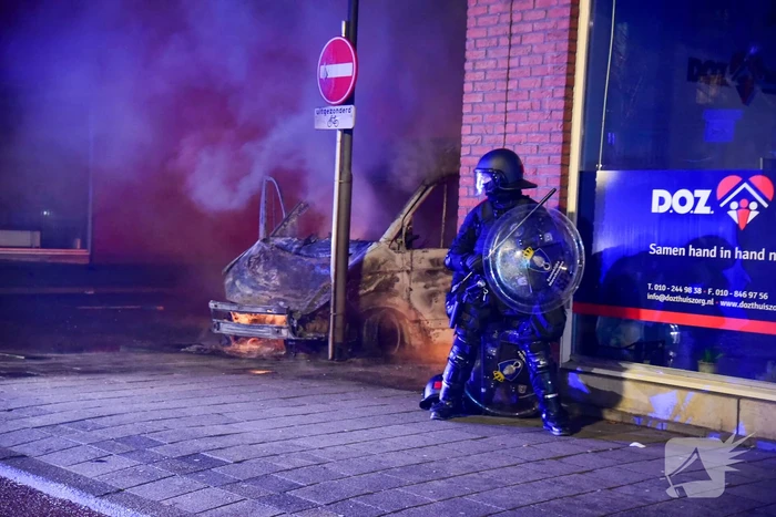 Ongeregeldheden na oproep tot rellen