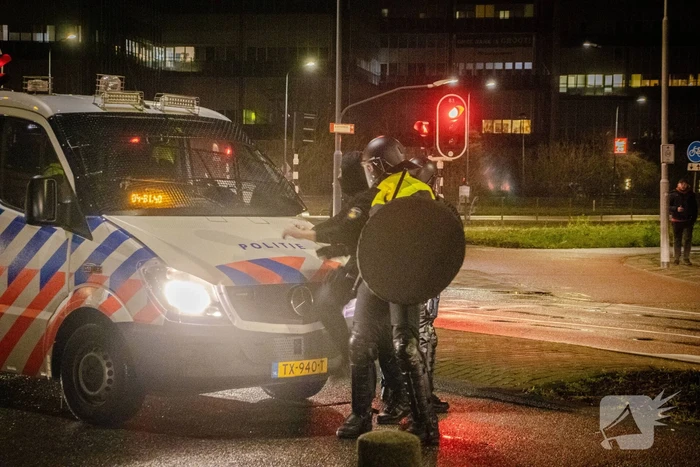 Branden gesticht bij ongeregeldheden