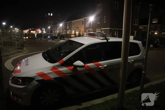 Auto volledig uitgebrand