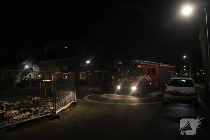 Auto volledig uitgebrand