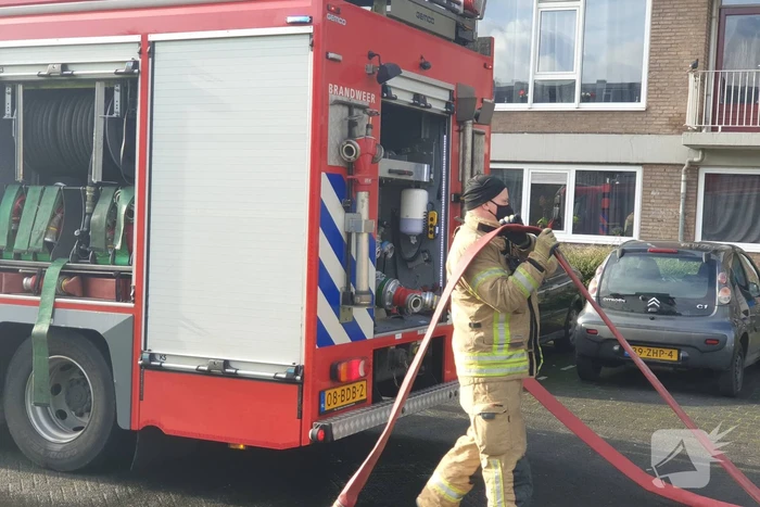 Brand in keuken snel geblust