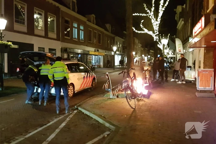 Veel politie op de been bij de Stier