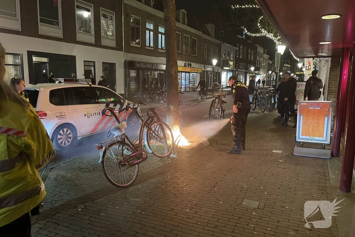 Veel politie op de been bij de Stier