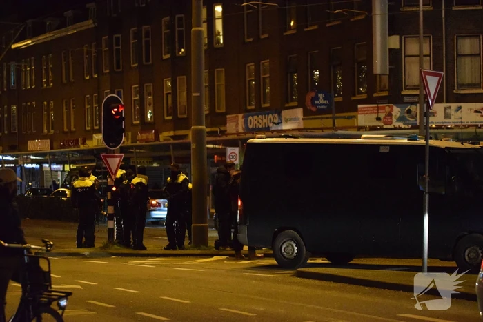 Veel ME op straat na ernstige rellen