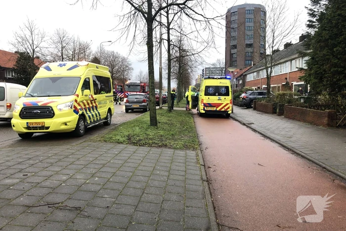 Persoon gewond door koolmonoxide