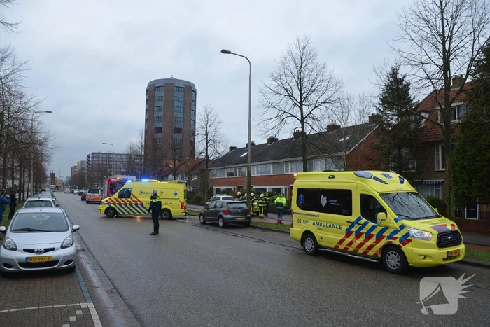 Persoon gewond door koolmonoxide