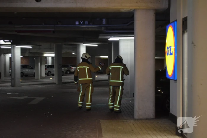 Onderzoek naar vermoedelijke brand in supermarkt