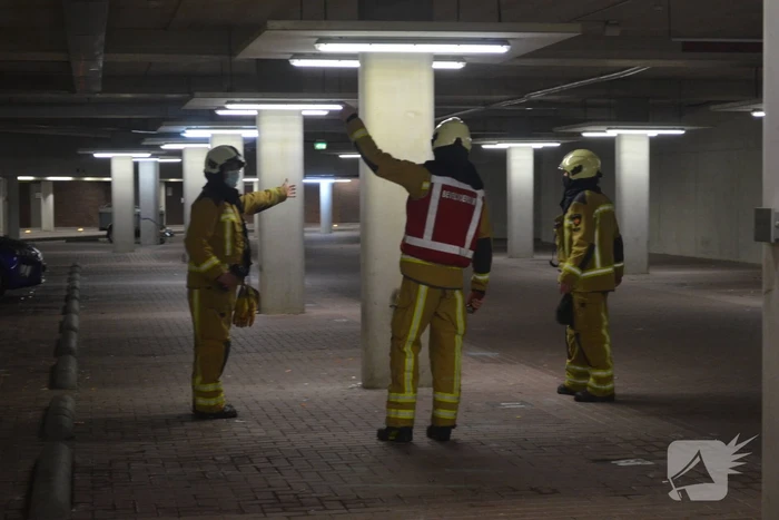 Onderzoek naar vermoedelijke brand in supermarkt