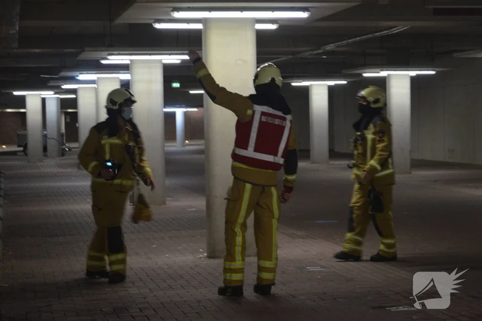 Onderzoek naar vermoedelijke brand in supermarkt
