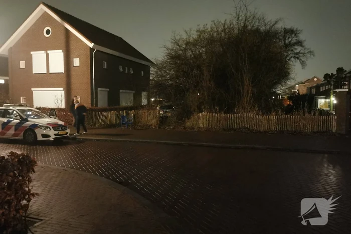 Bestuurster schiet met auto in plantsoen
