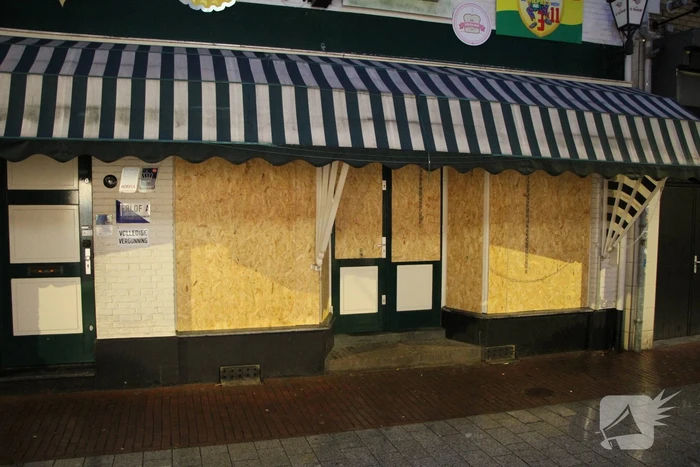 Noodverordening in stad: panden dichtgetimmerd