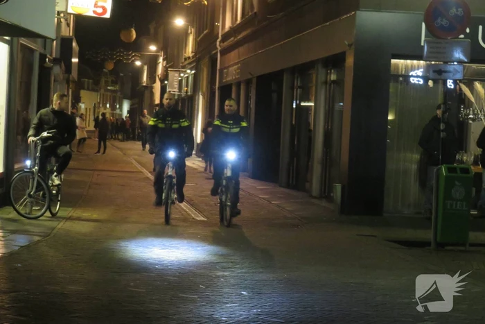 Veel politie op de been na oproep tot rellen