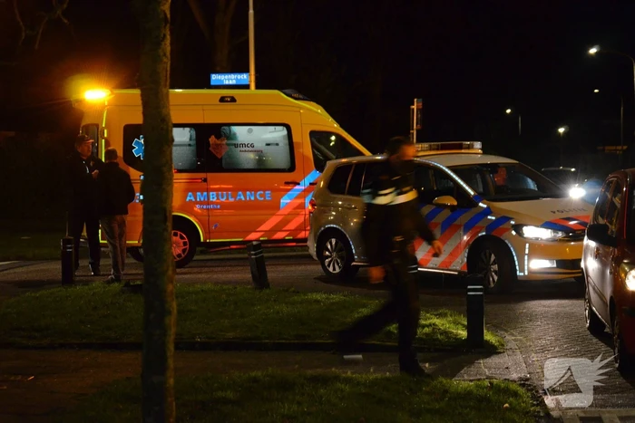 Ongeval tussen personenauto en maaltijdbezorger