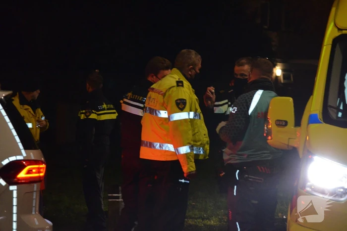 Ongeval tussen personenauto en maaltijdbezorger