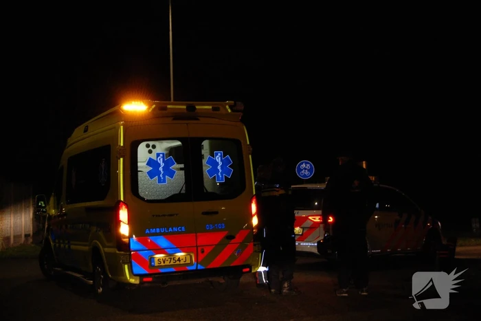 Ongeval tussen personenauto en maaltijdbezorger