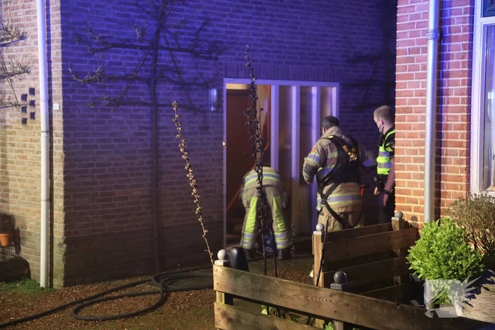 Kortsluiting veroorzaakt brand