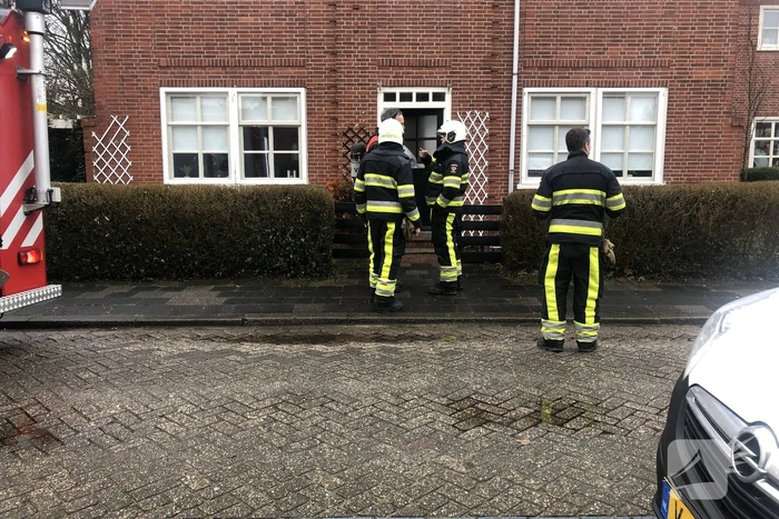 Straat afgesloten na gaslekkage in woning