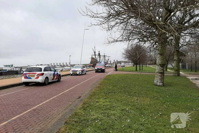 Brand op binnenvaartsschip