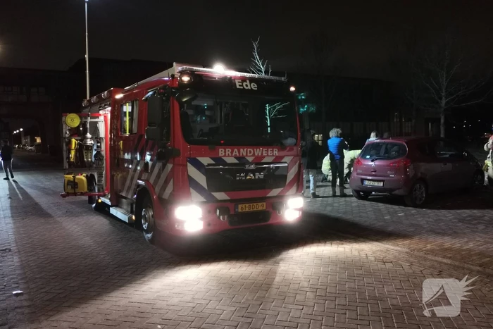 Vrouw zakt weg in drijfzand
