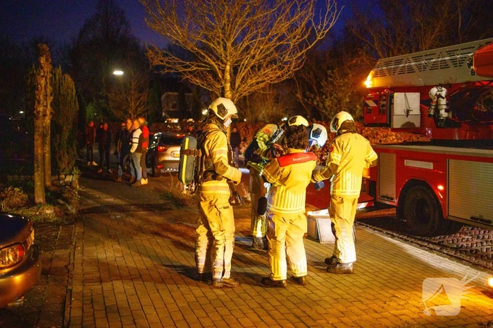 Veel bekijks bij schoorsteenbrand