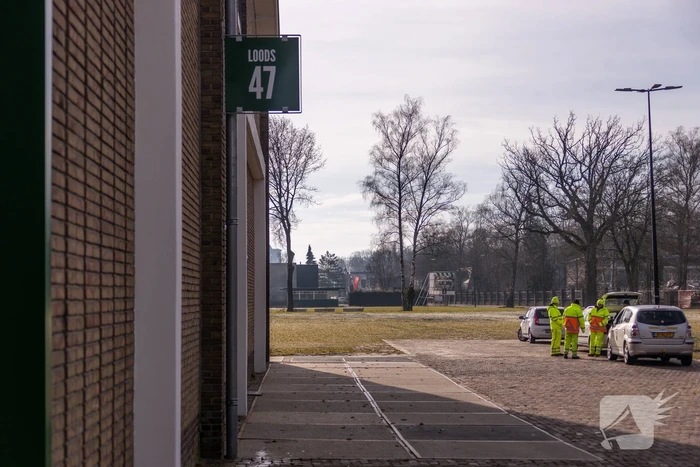 Grote politiemacht tijdens koffiedrinken' op Zwitsal Terrein