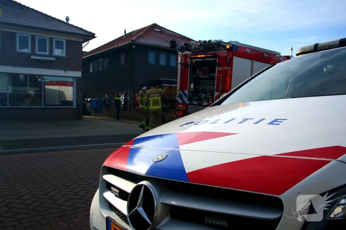 Afval in brand gestoken achter restaurant
