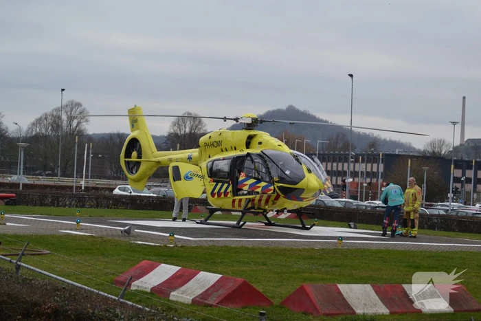 Coronapatiënt overgebracht per helikopter