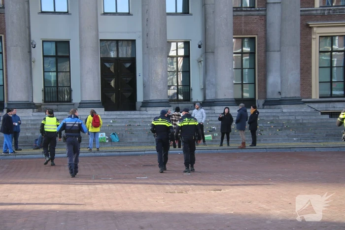 Aanhoudingen bij demonstratie