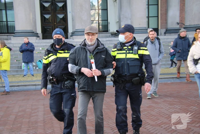 Aanhoudingen bij demonstratie