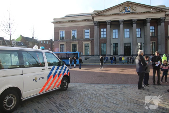 Aanhoudingen bij demonstratie