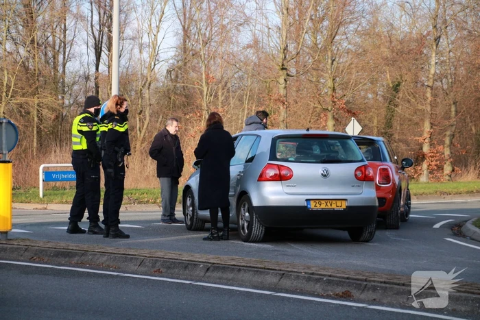 Schade bij ongeval op kruising