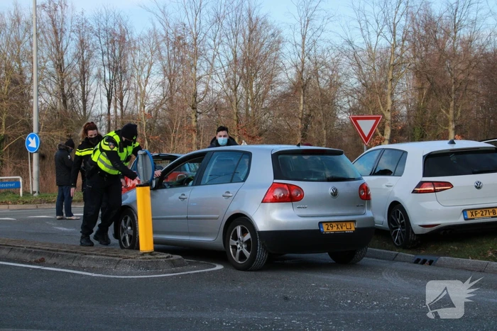 Schade bij ongeval op kruising