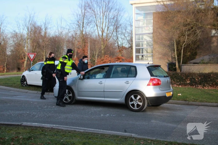 Schade bij ongeval op kruising