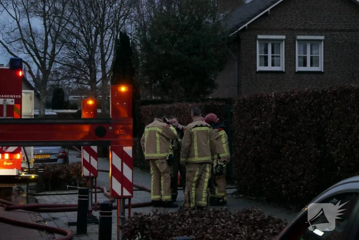Explosie op dak van school