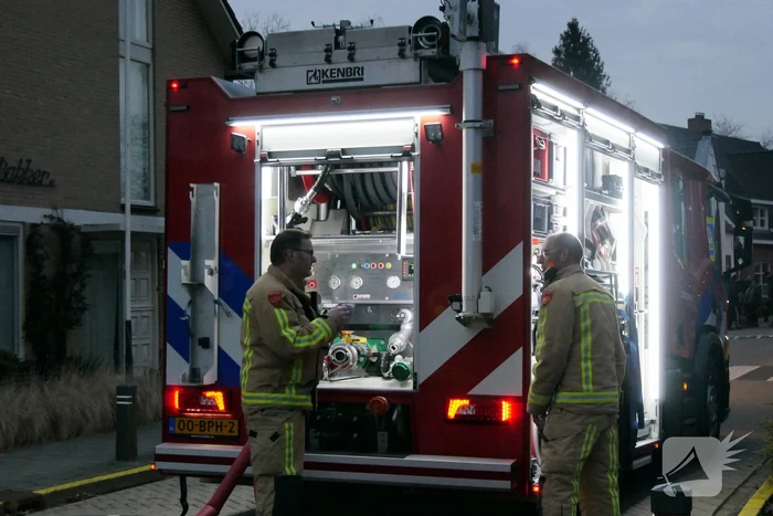 Explosie op dak van school